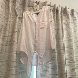 A.N.A Button Down the Front shirt with tie